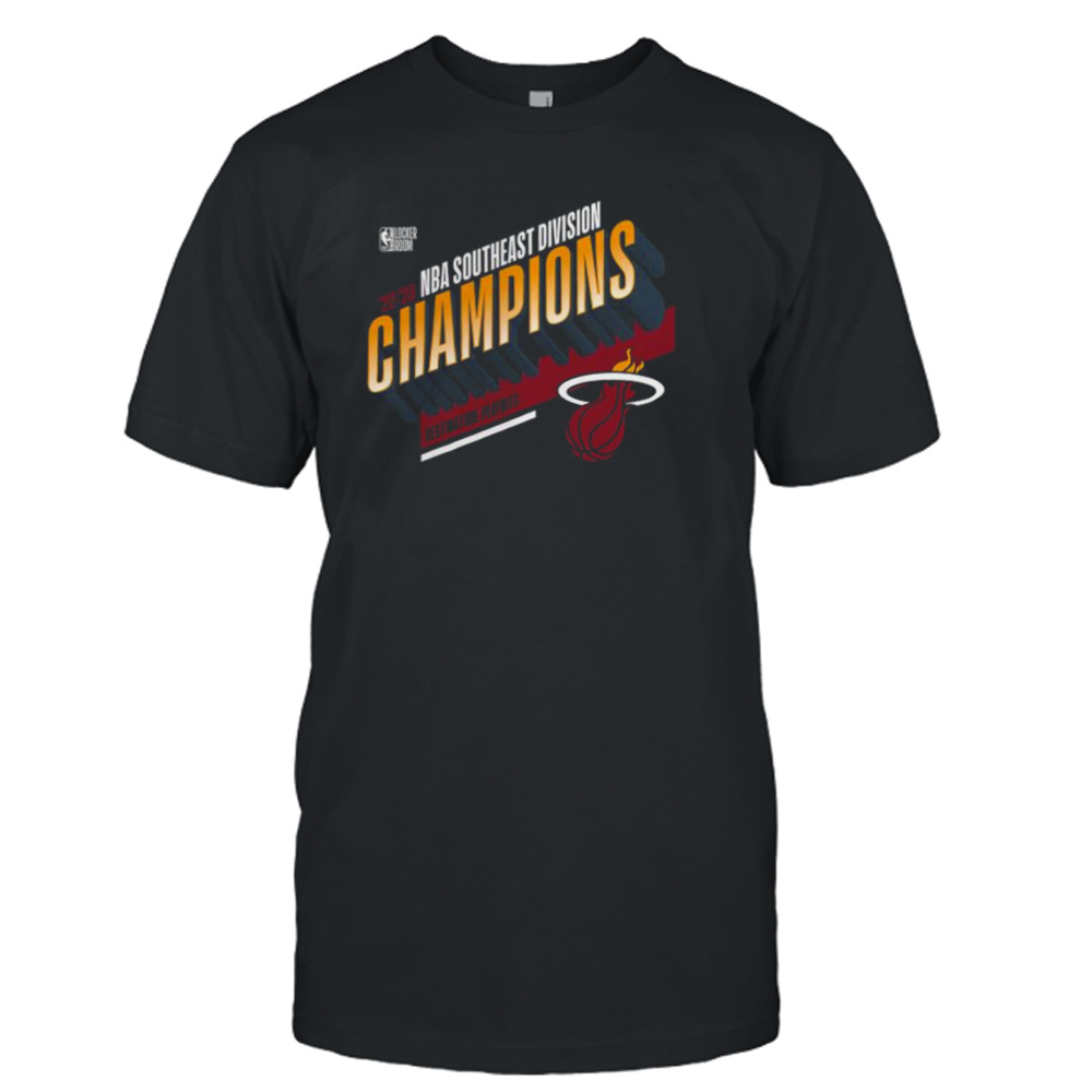 2023 Southeast Division Champions Miami Heat T-Shirt