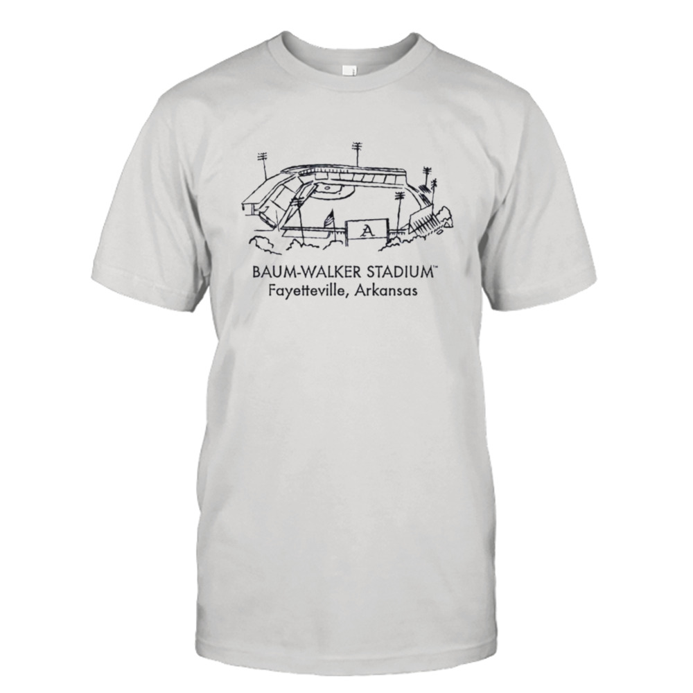 Baum-Walker stadium Fayetteville Arkansas shirt