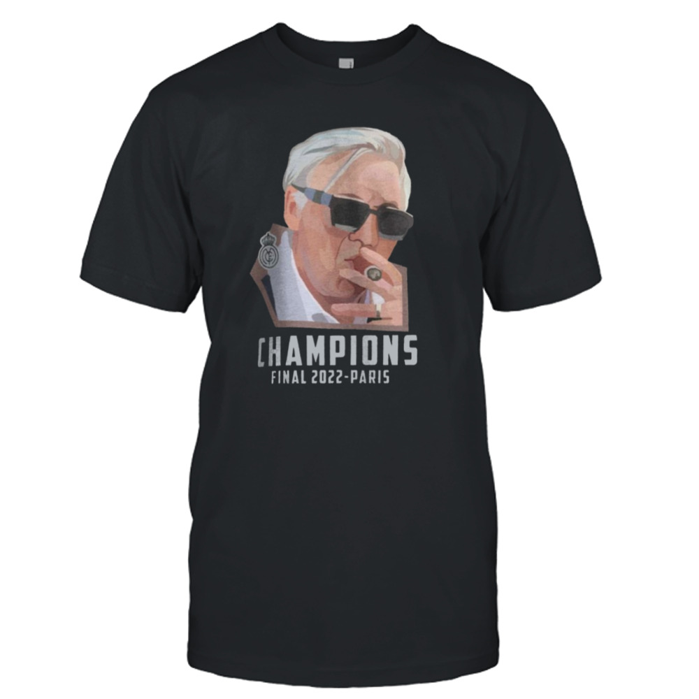 Funny Champions 2022 Carlo Ancelotti shirt