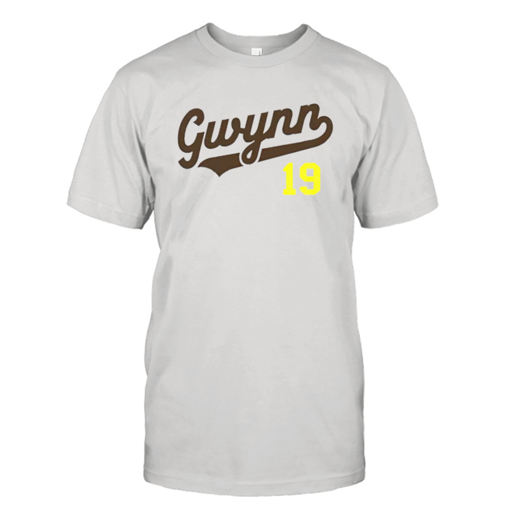 Gwynn 19 San Diego Padres shirt