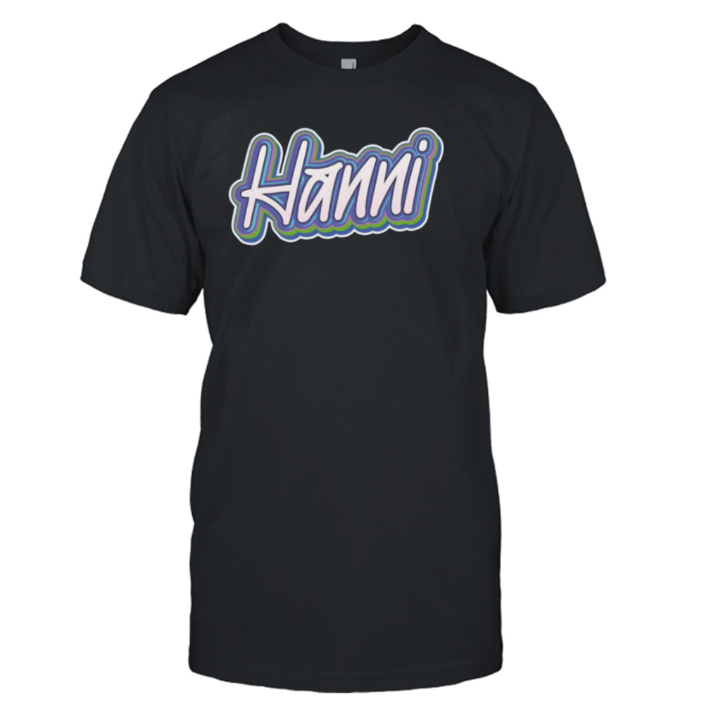 Hanni Name Text Newjeans shirt