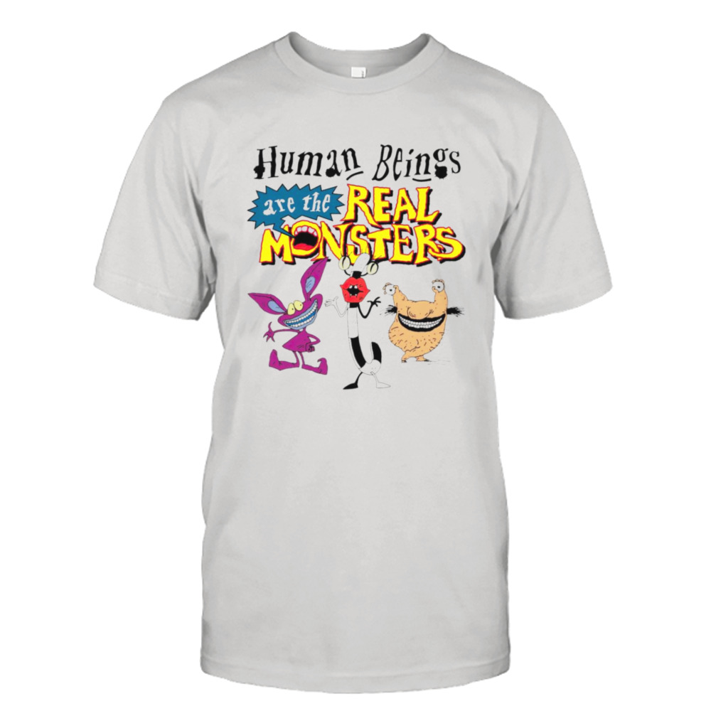 Human beings are the real monsters shirt