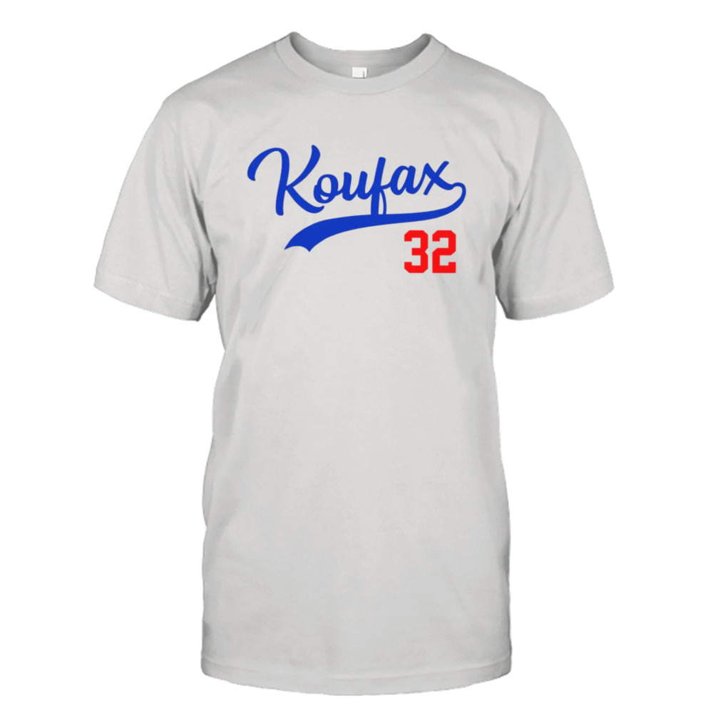 Koufax 32 Los Angeles Dodgers shirt