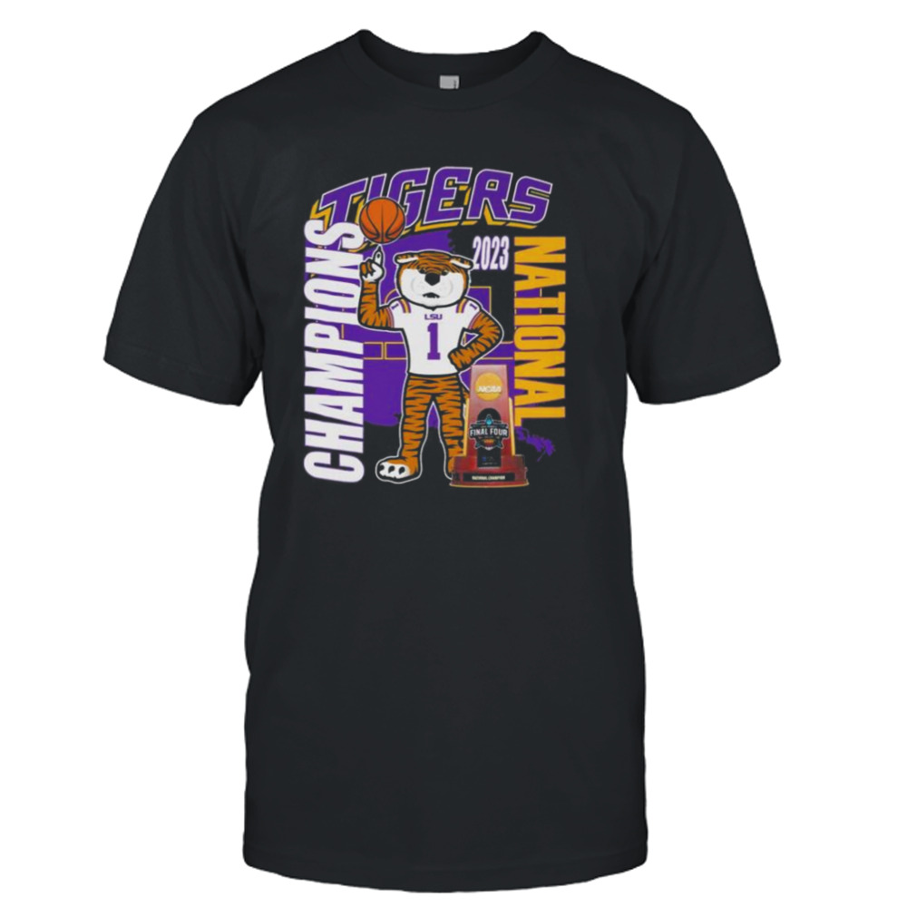 LSU Tigers Mascot 2023 National Champions shirt