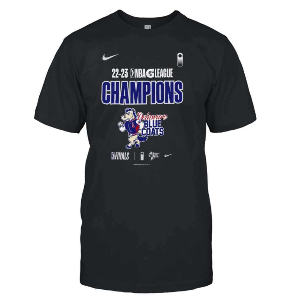 Nike 2023 NBA G-League Champions Delaware Blue Coats T-Shirt