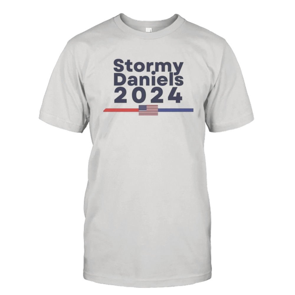 Stormy Daniels 2024 American Flag Shirt