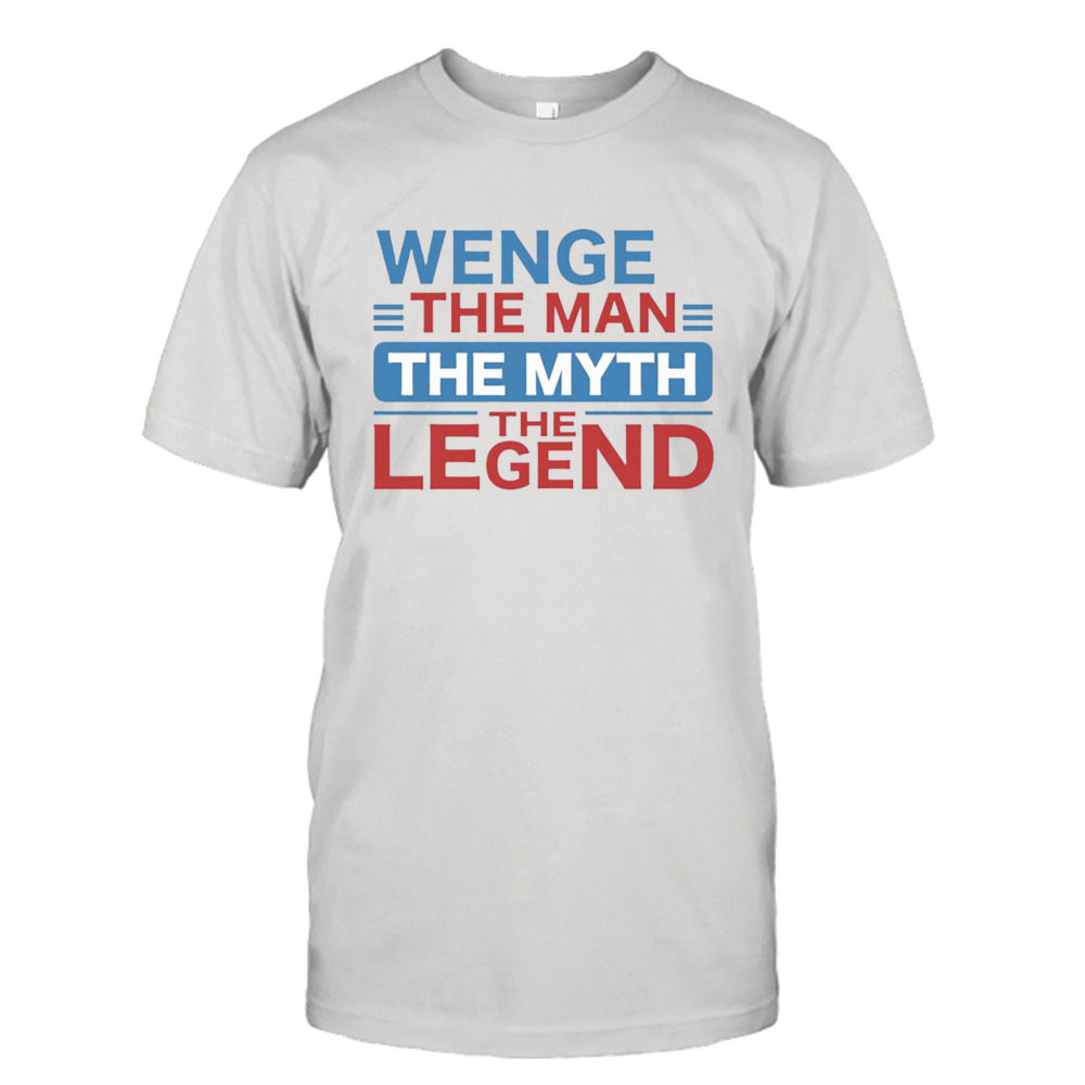 The Man The Myth Arsene Wenger shirt