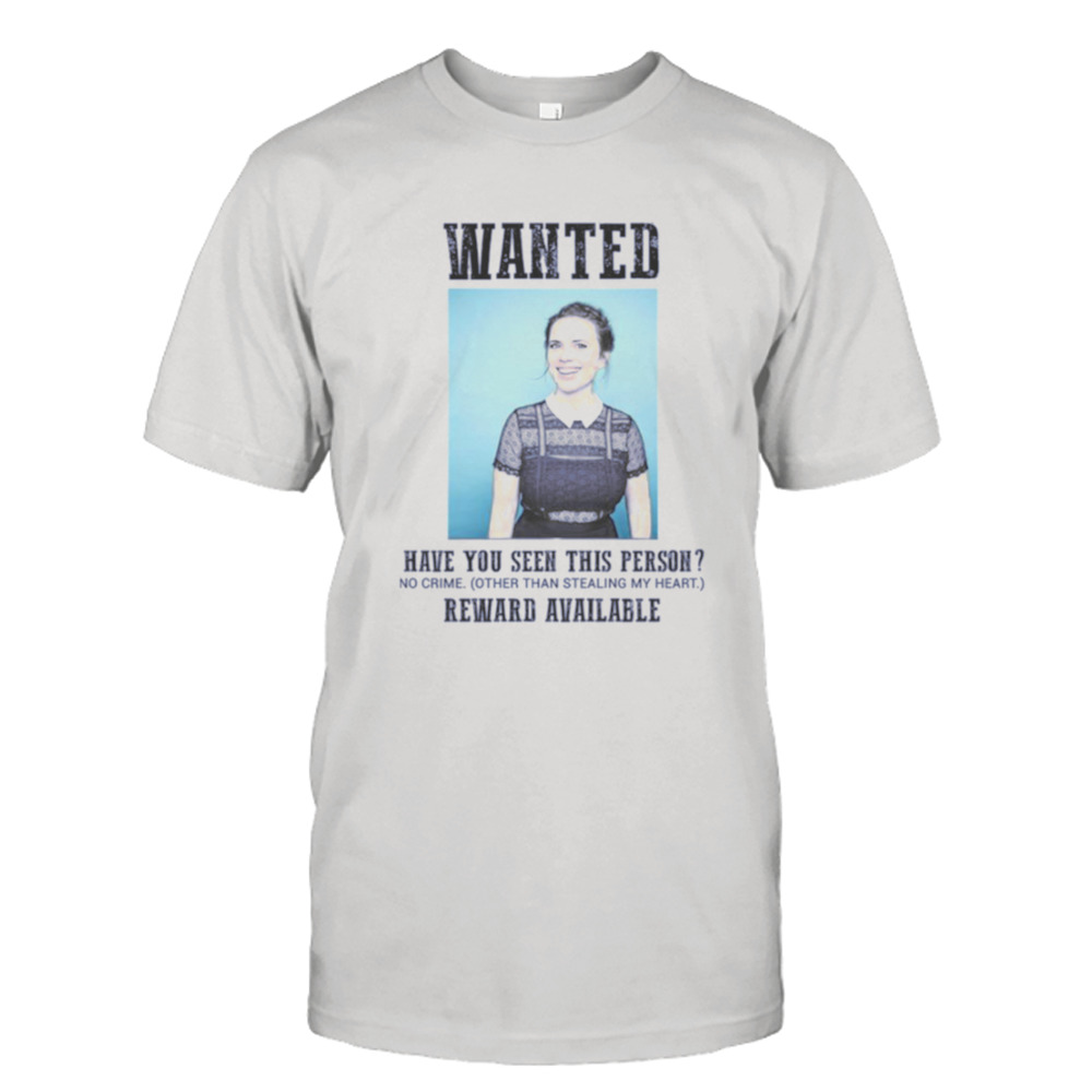 Wanted Hayley Atwell Legend shirt