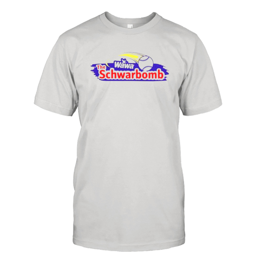 wawa The Schwarbomb baseball shirt