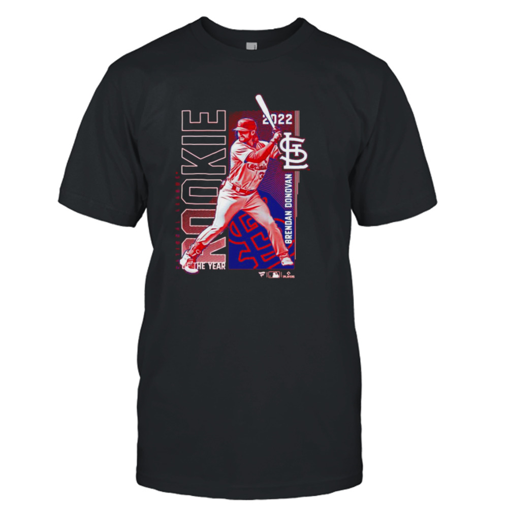 Brendan Donovan St. Louis Cardinals NL Rookie of the Year shirt