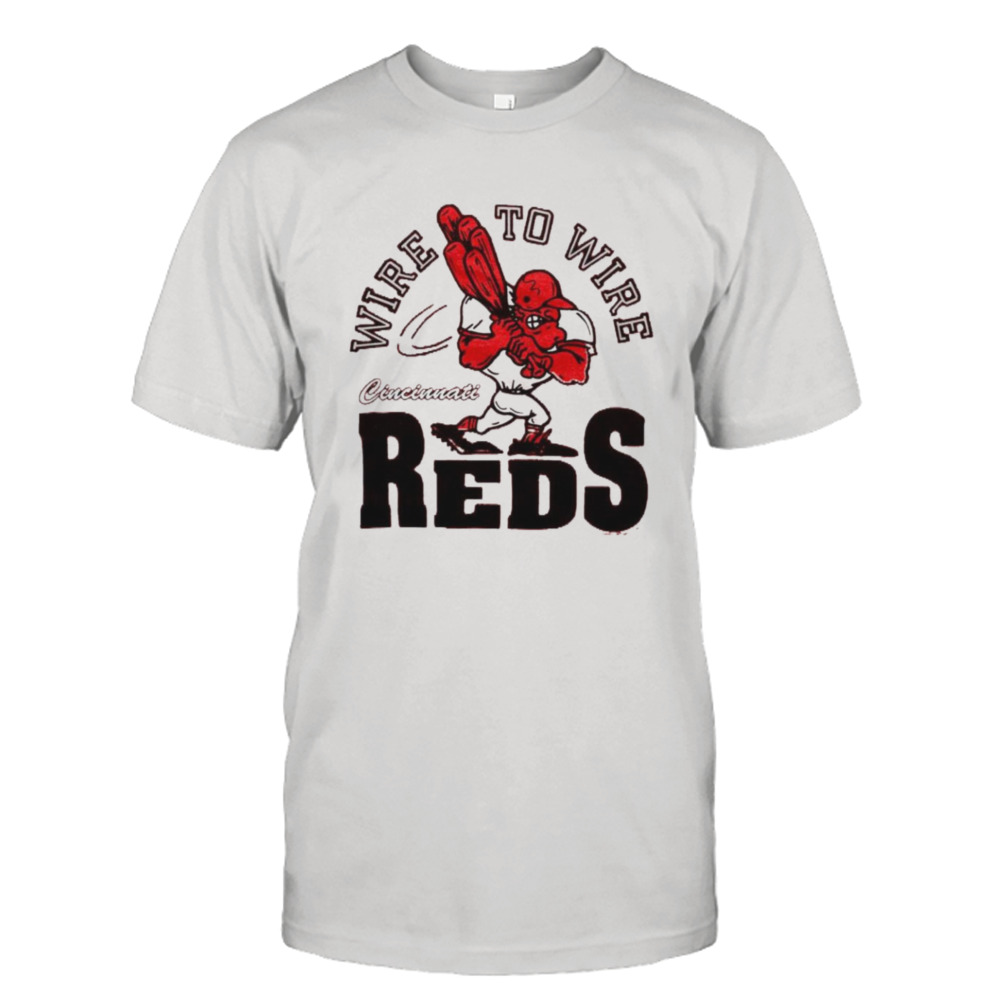 Cincinnati reds wire to wire shirt