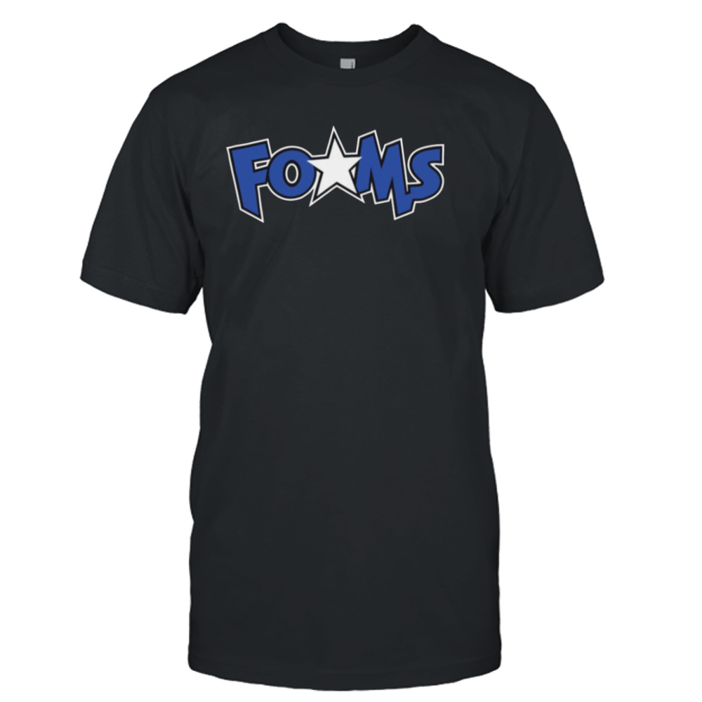 Foams Star Design Orlando Magic shirt