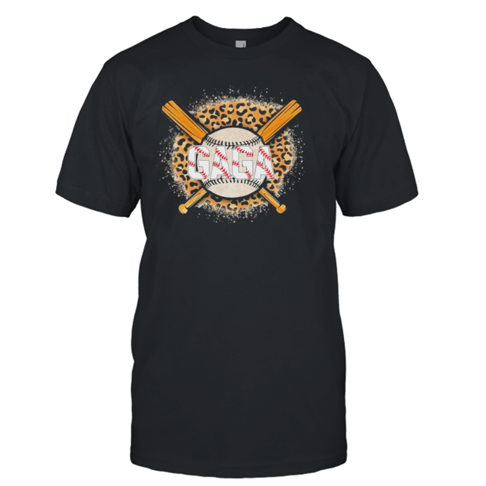 Leopard Baseball Bat Gaga Shirt