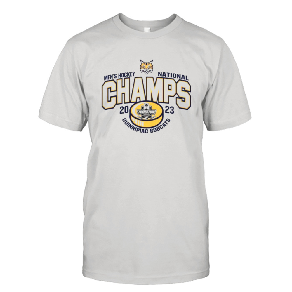 Men’s Quinnipiac Bobcats 2023 Hockey National Champions shirt