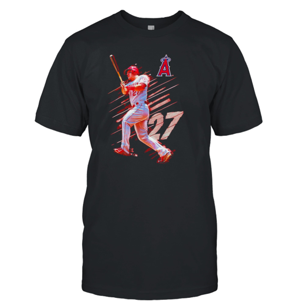 Mike Trout Los Angeles Angels Fade Away shirt