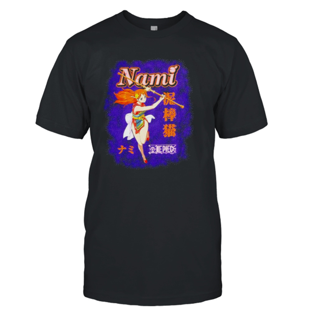 One Piece Nami Contrast shirt