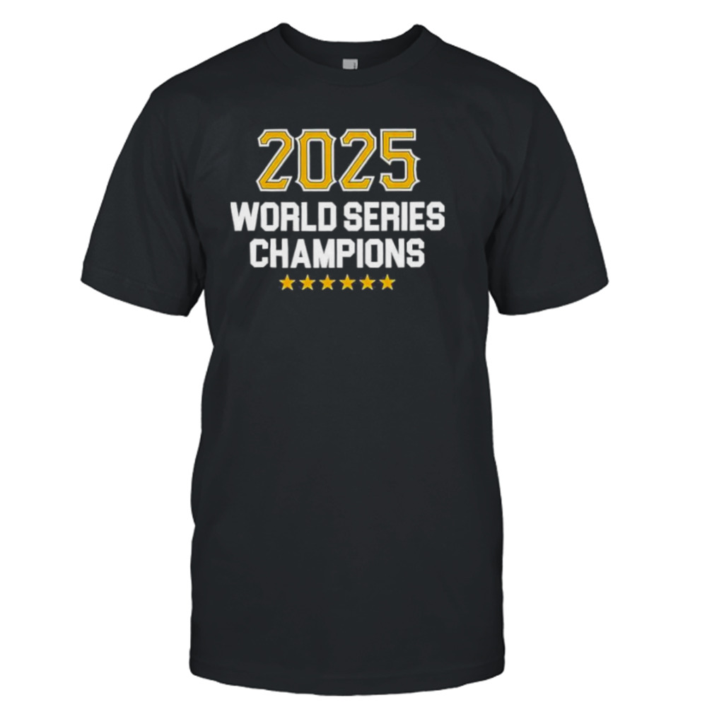 Pittsburgh Pirates 2025 World Series Champions Shirt