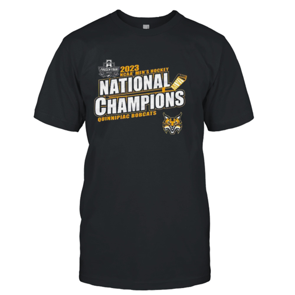 Quinnipiac Bobcats 2023 NCAA Men’s Hockey National Champions shirt