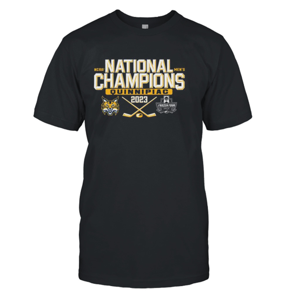 Quinnipiac Bobcats 2023 NCAA Men’s Ice Hockey National Champions shirt