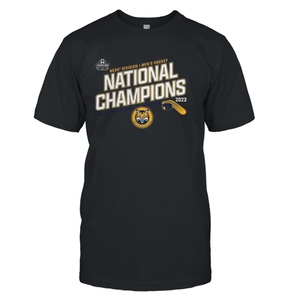 Quinnipiac Bobcats 2023 National Champions T-Shirt