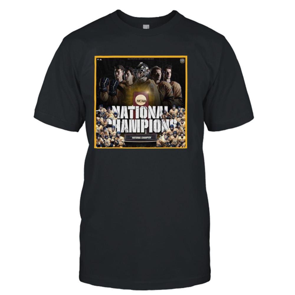 Quinnipiac Bobcats Men’s Ice Hockey NCAA National Champions 2023 Shirt