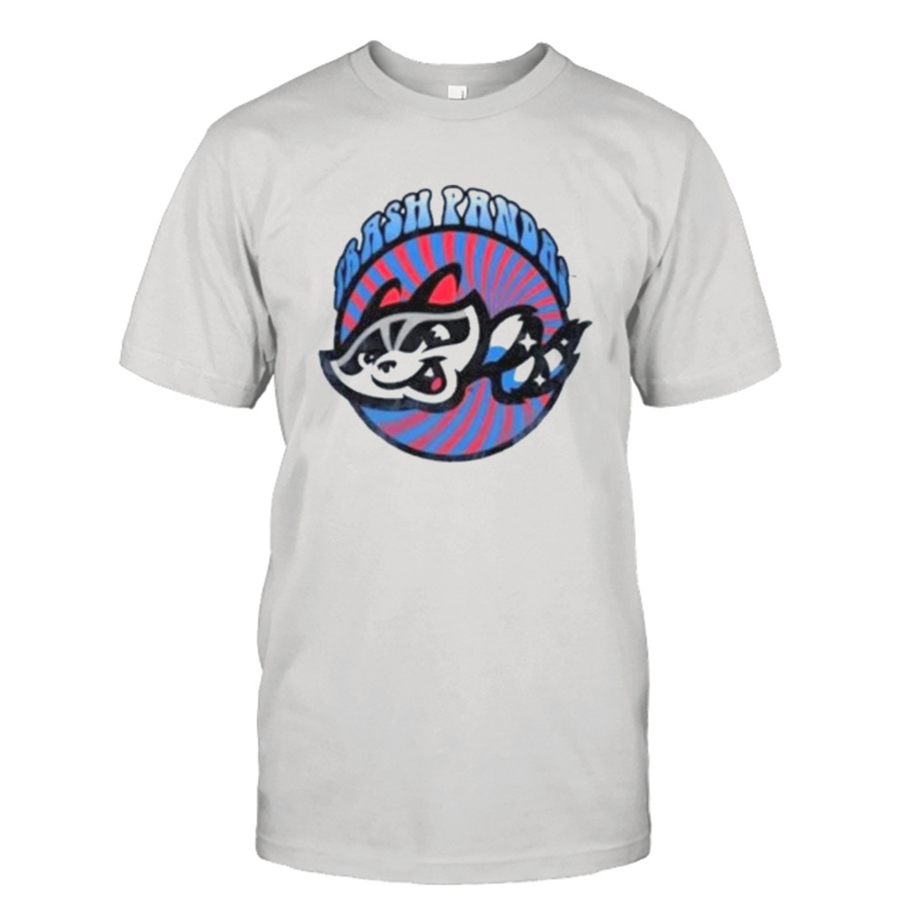 Rocket City Trash Pandas Milb Adult Hippie Shirt