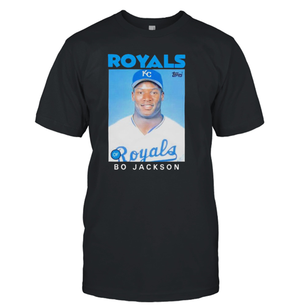 Royals Topps Bo Jackson shirt