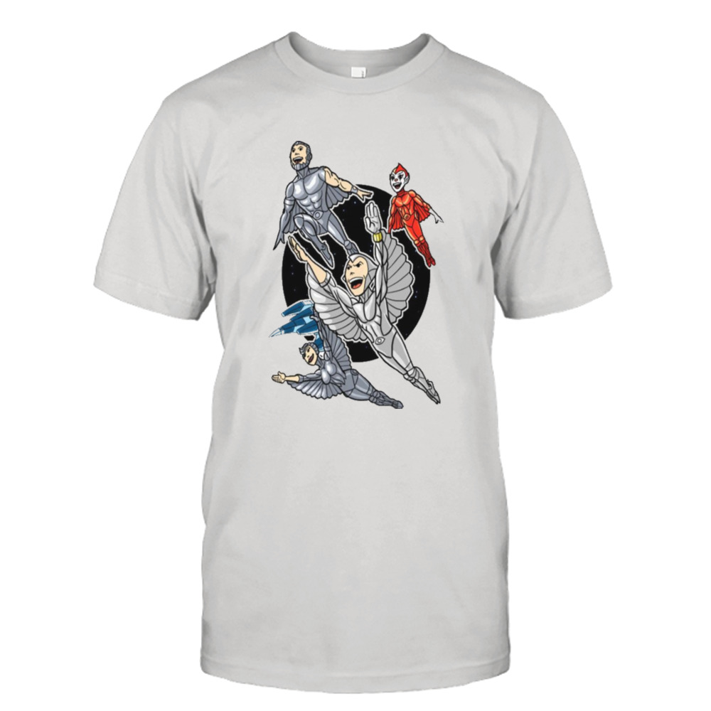 Silverhawks Funny Hero Cartoon shirt