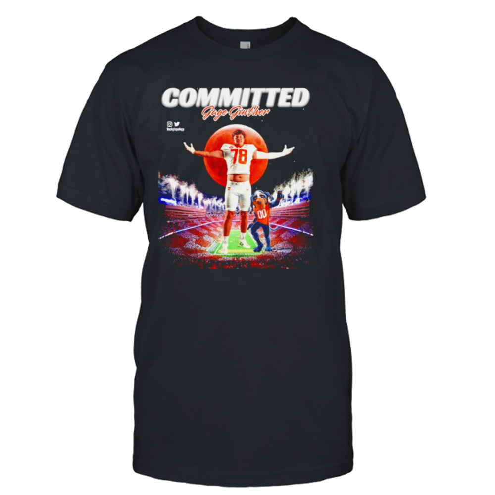 Three-star ol Gage Ginther has committed to Tennessee shirt