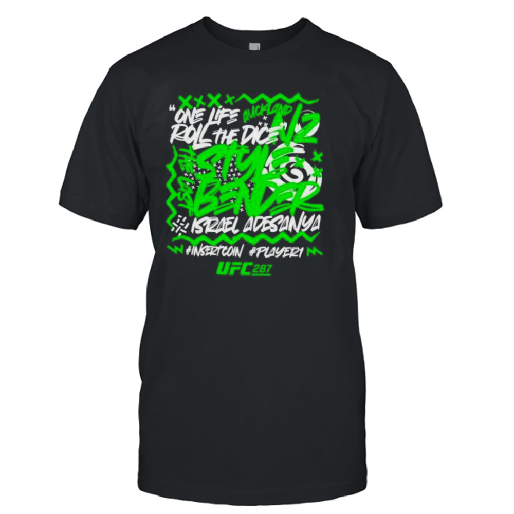 Ufc Israel Adesanya Roll The Dice T-Shirt