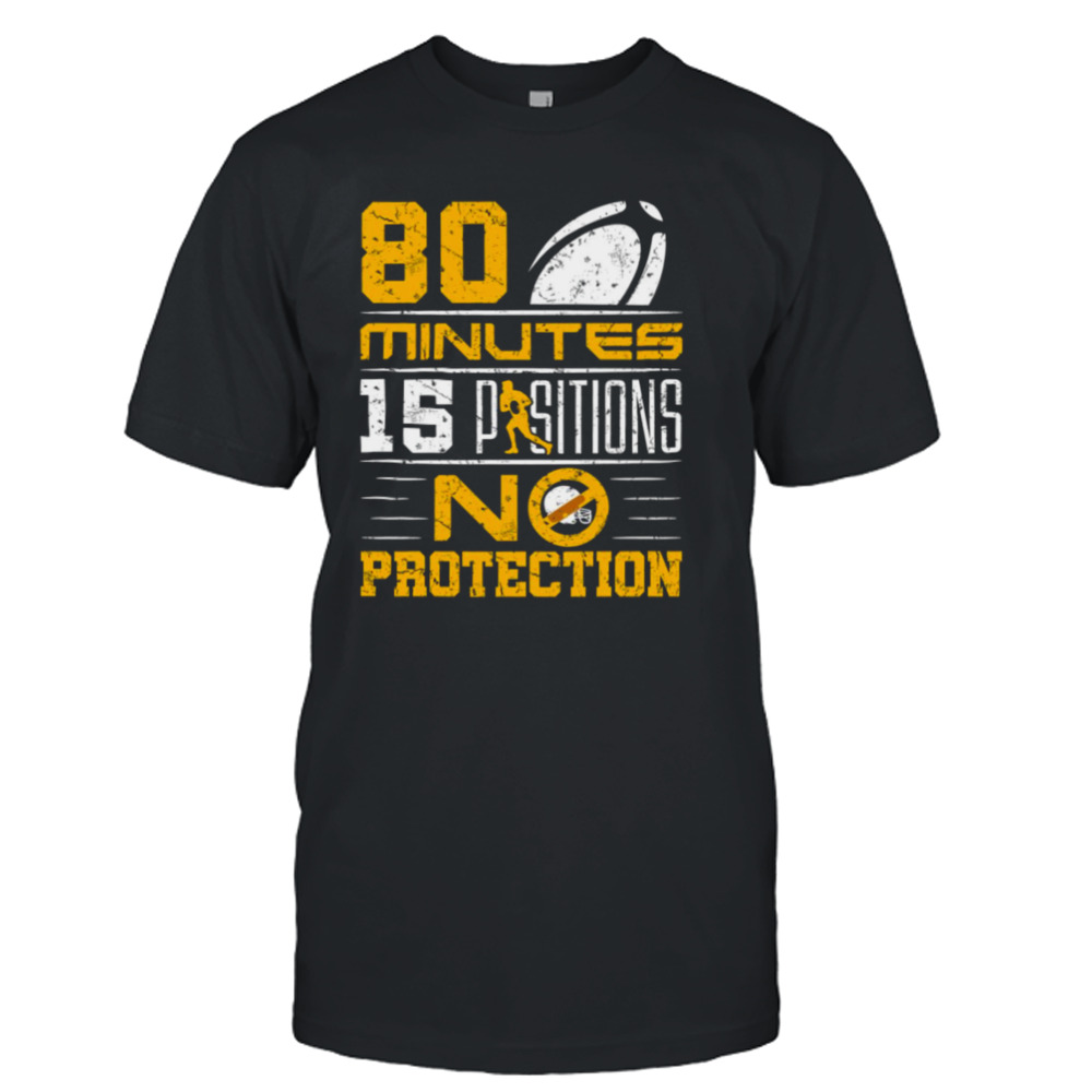 80 Minutes 15 Positions No Protection Rugby shirt