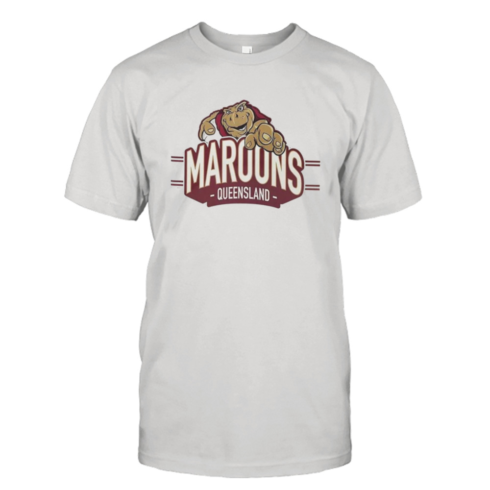 90s Logo Rugby Queensland Maroons shirt