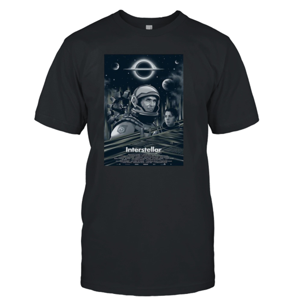 Aesthetic Design Interstellar Movie Cooper shirt