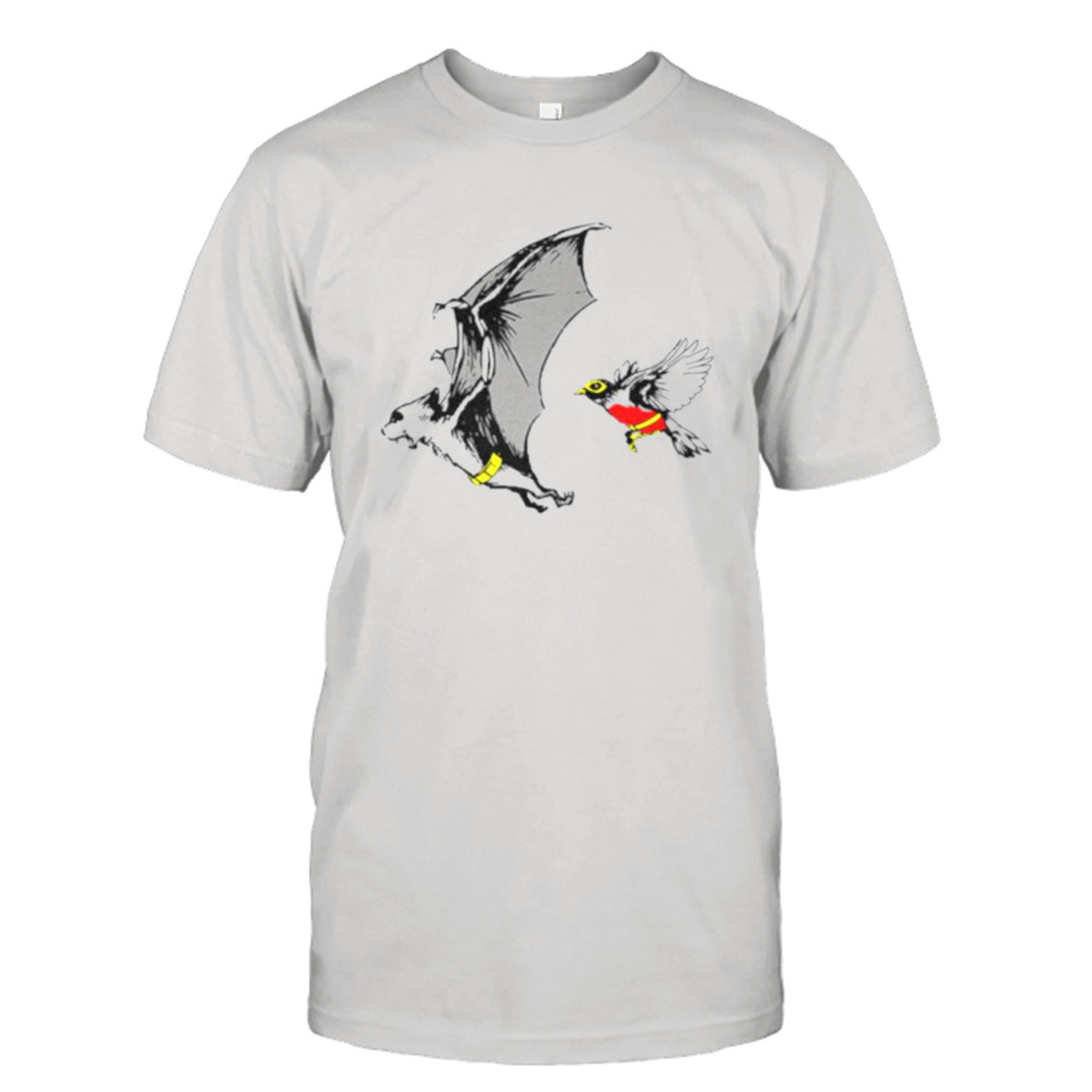 Bat and robin shirt