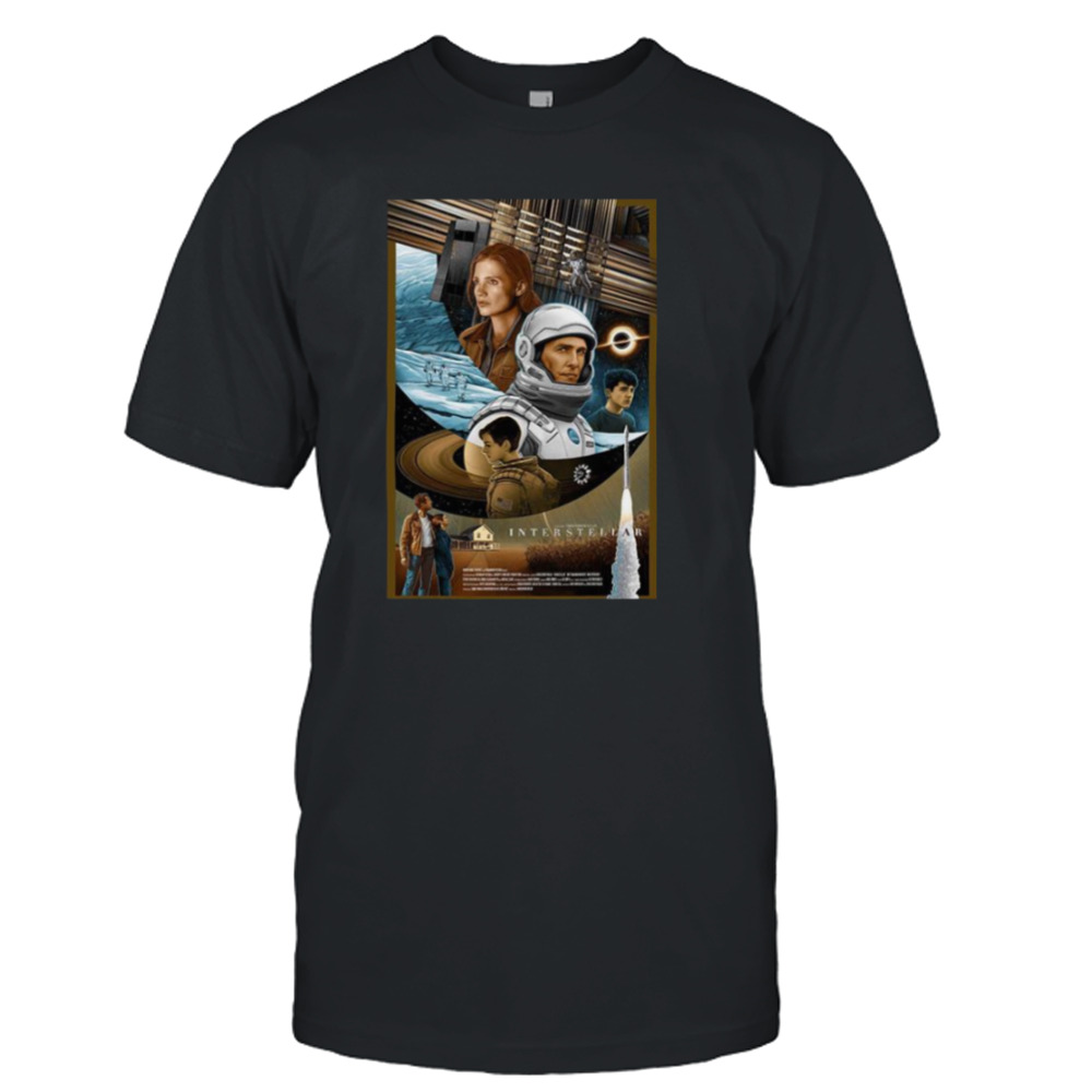 Best Space Movie Interstellar shirt