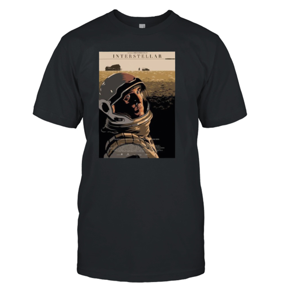 Cooper And The Corn Farm Interstellar Movie shirt