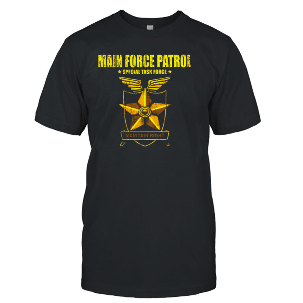 Mad Max Main Force Patrol Tom Hardy shirt