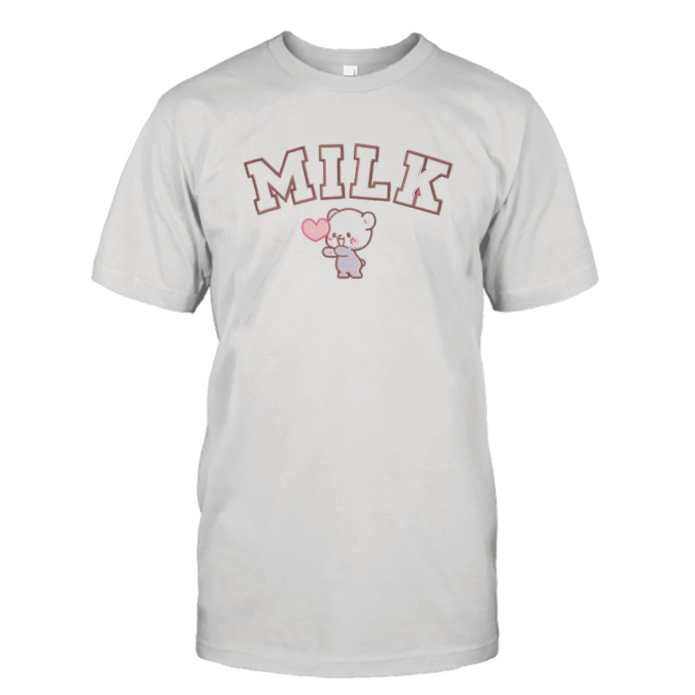 Milk Nike Embroidery shirt