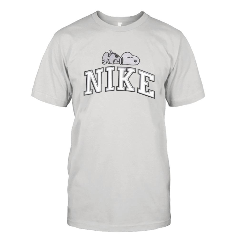 Snoopy Nike Embroidery shirt