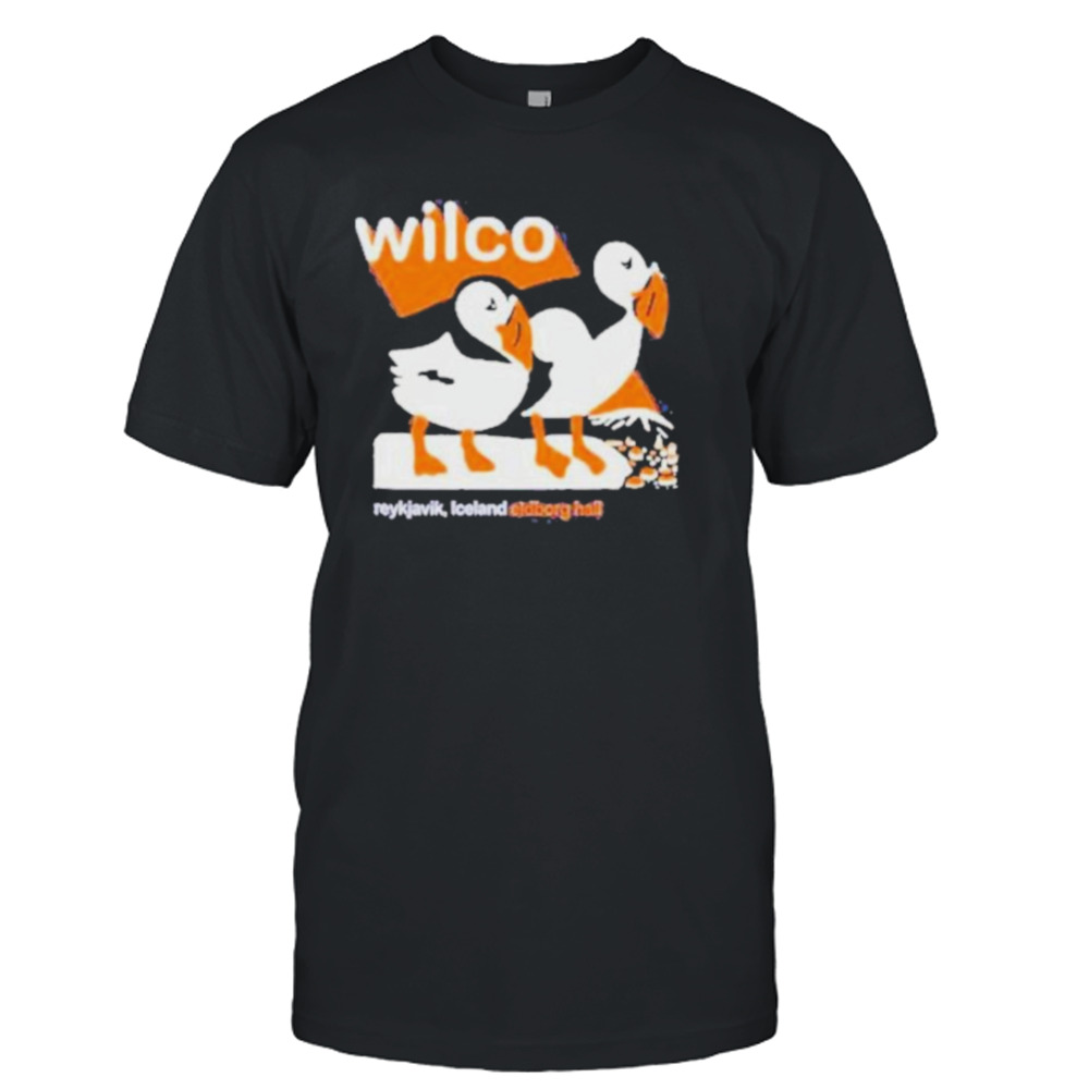 Wilco Iceland Puffins 2023 Show shirt