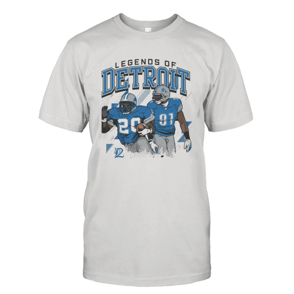 Barry Sanders Pride Of The Detroit Lions Signature Shirt - NVDTeeshirt