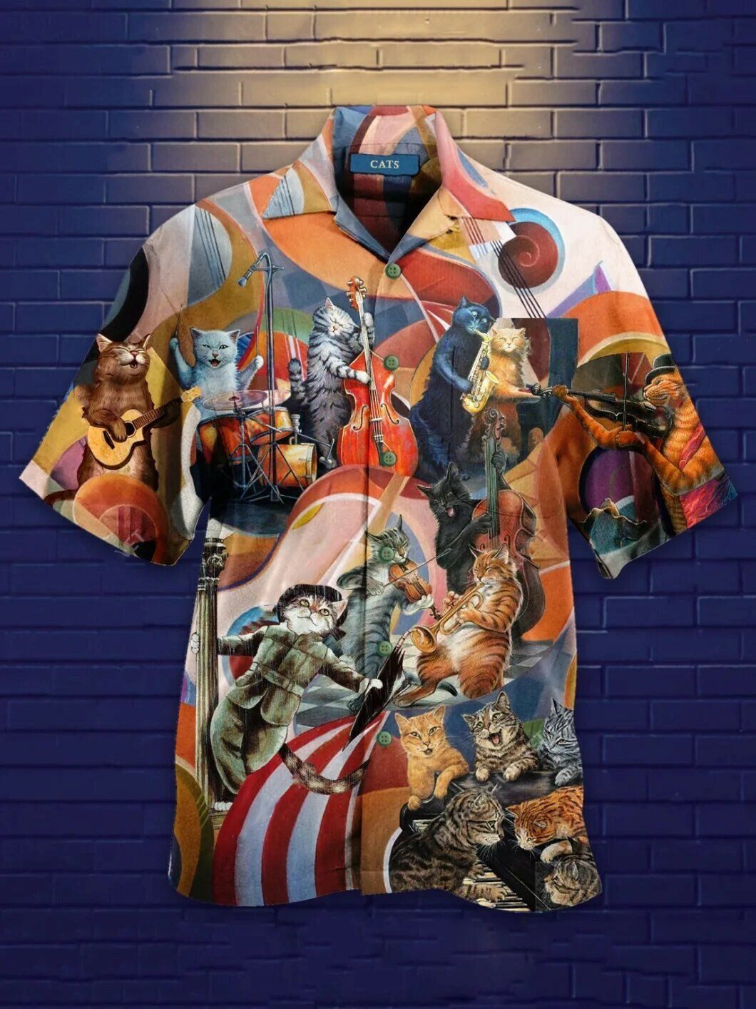 Cats 3d All Over Printed Hawaiian Shirt