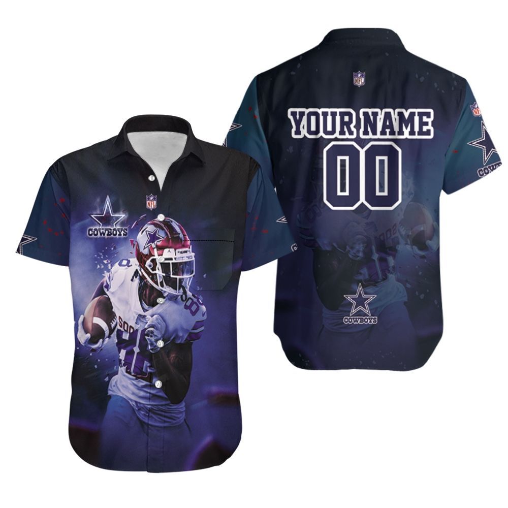 Ceedee Lamb 88 Dallas Cowboys Oklahoma Sooners 3d Hawaiian Shirt For Fans-1