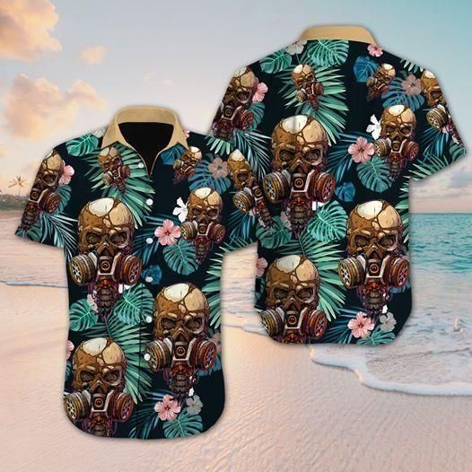 Check Out This Awesome Skull – Hawaiian Shirt