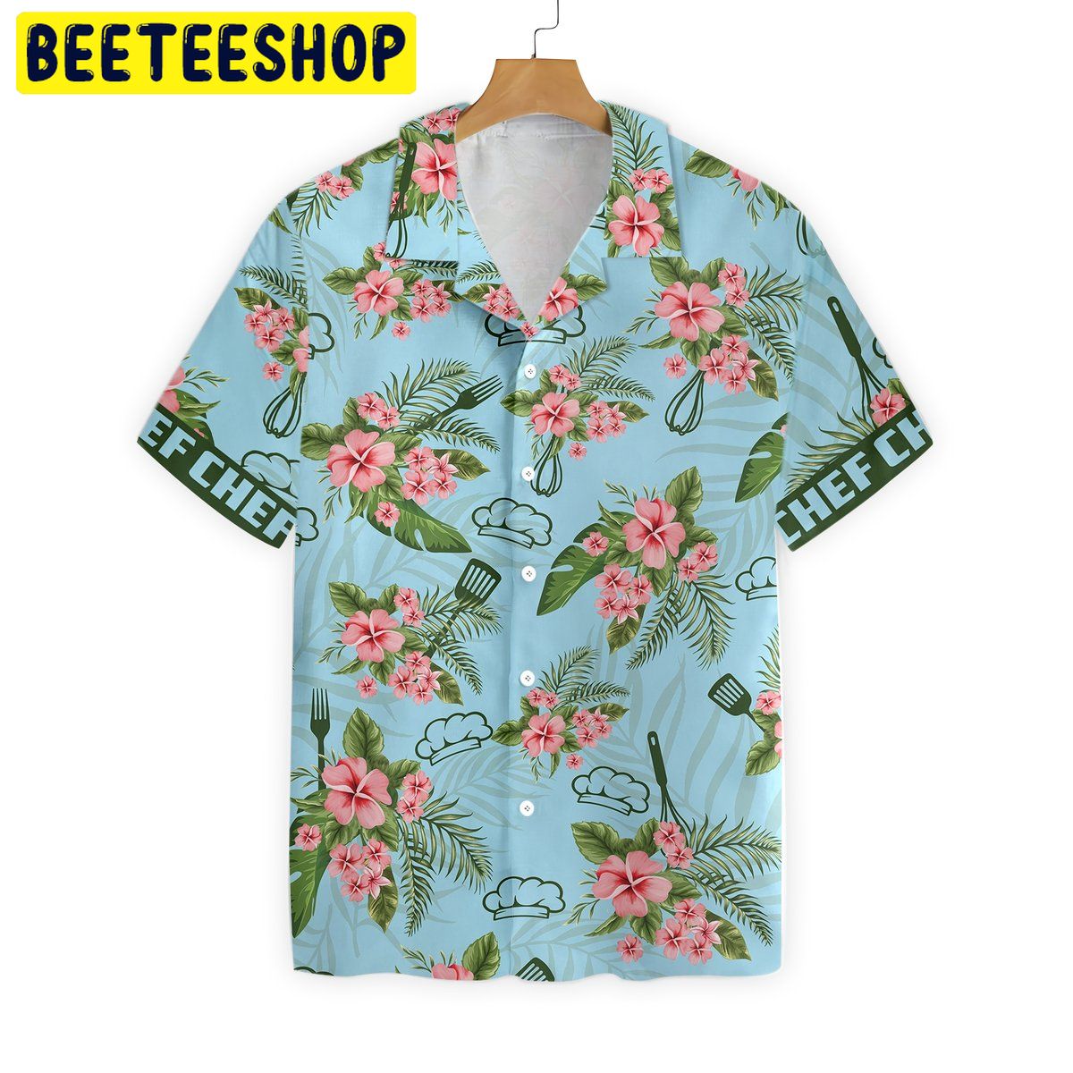 Chef Floral Trending Hawaiian Shirt-1