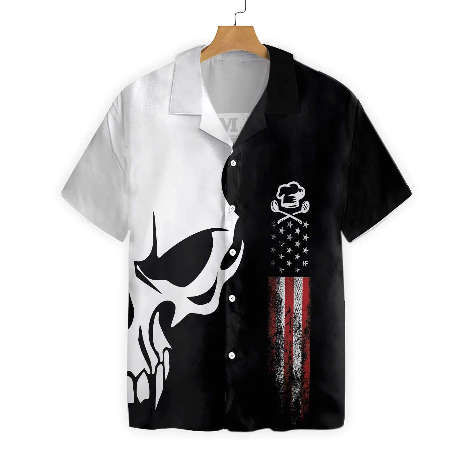 Chef Proud Skull 2 Ez12 0103 Hawaiian Shirt