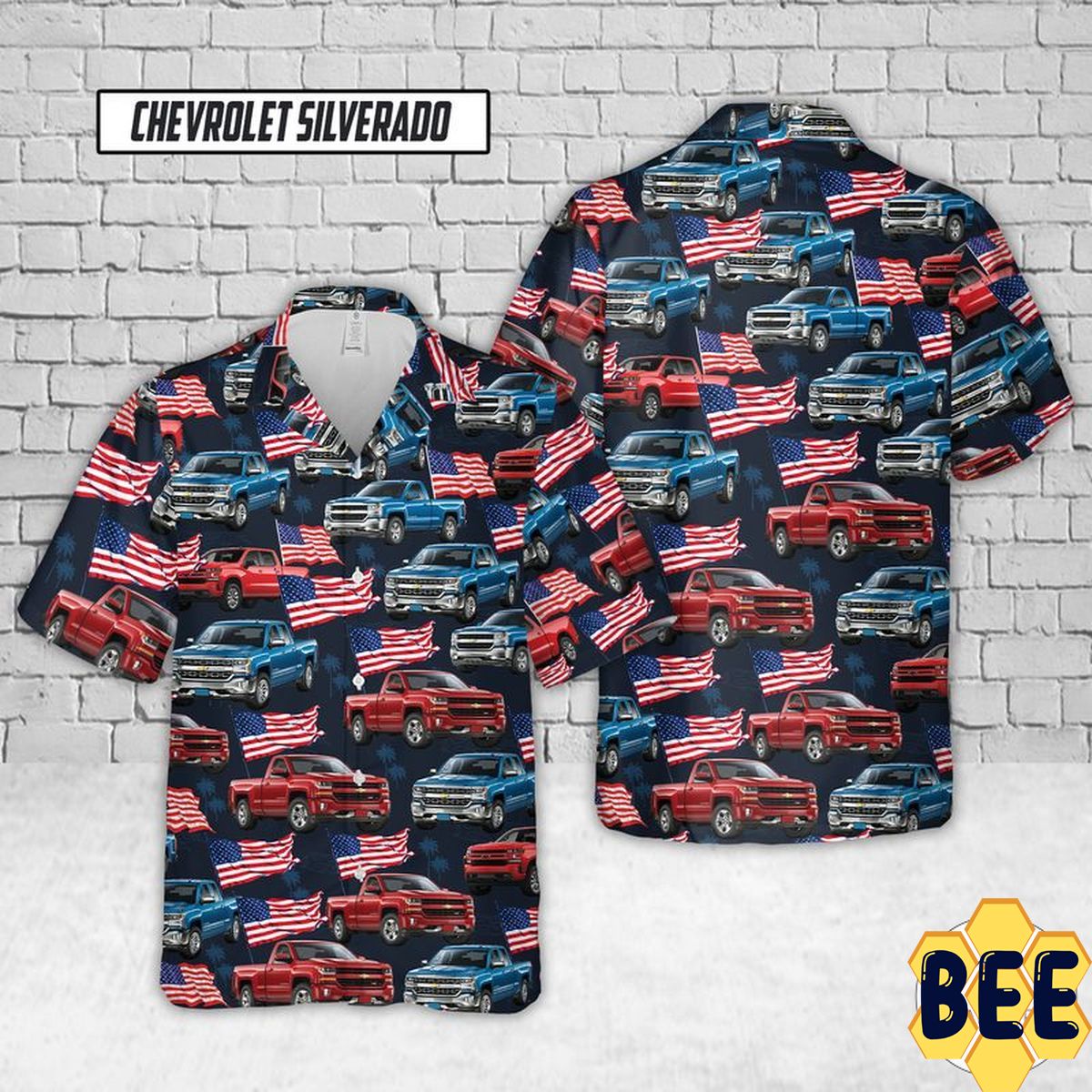 Chevrolet Silverado Trending Hawaiian Shirt-1