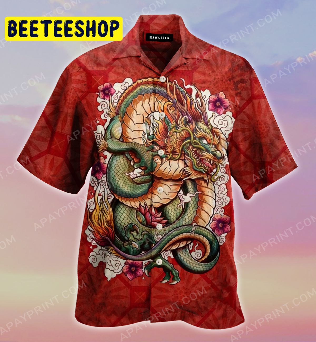 Chinese Dragon Trending Hawaiian Shirt-1