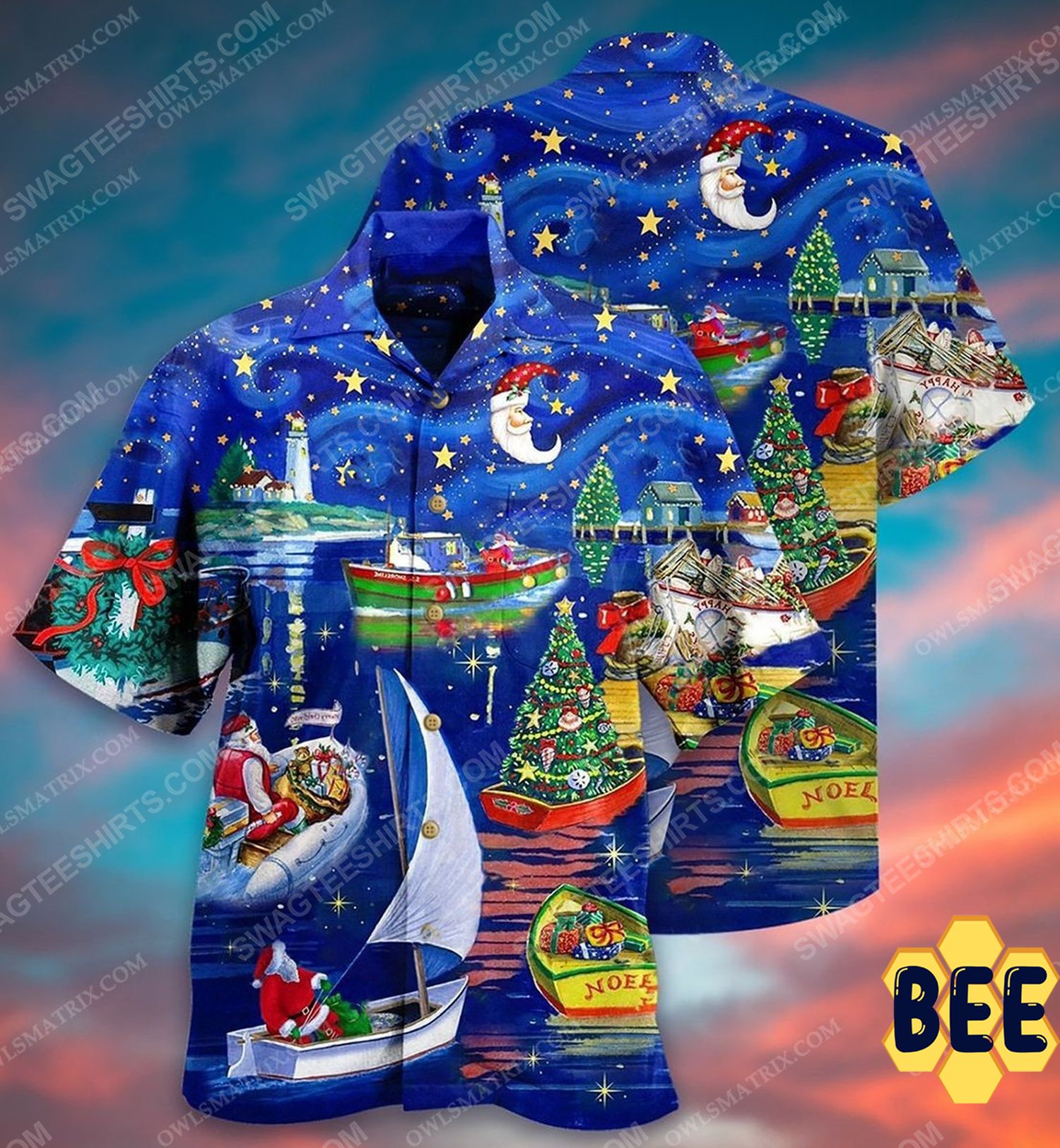 Christmas Is Coming Full Print Trending Hawaiian Shirt-1