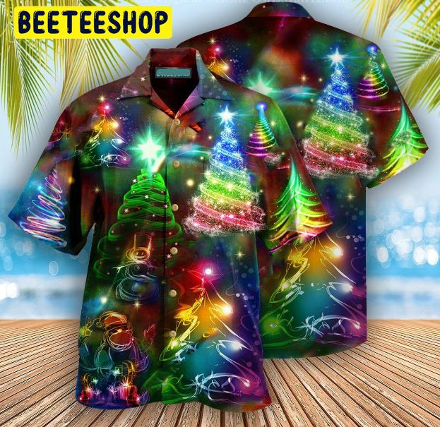 Christmas Merry Everything Happy Always Trending Hawaiian Shirt-1